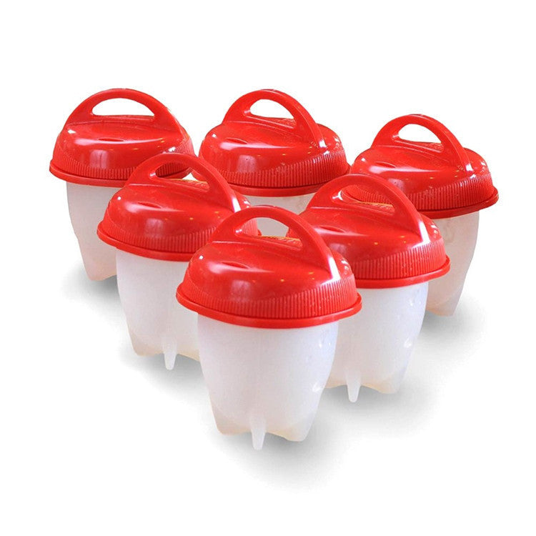 Egglettes Silicone Egg Cooker - Mini Steamer (Set of 6)