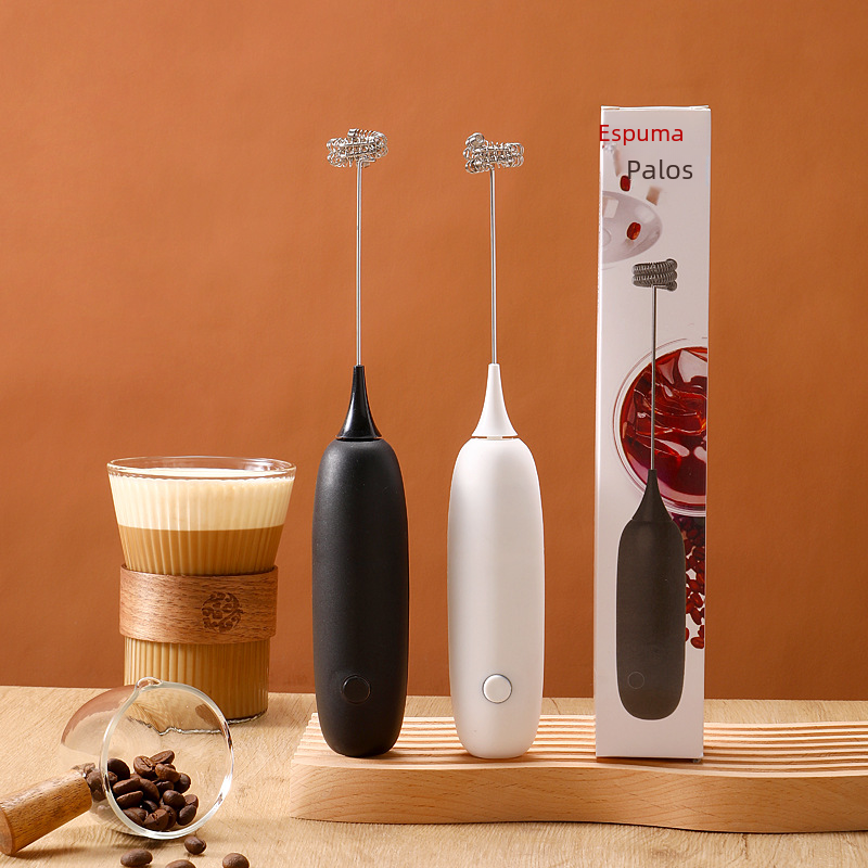 Handheld Electric Milk Frother for Home Baking
