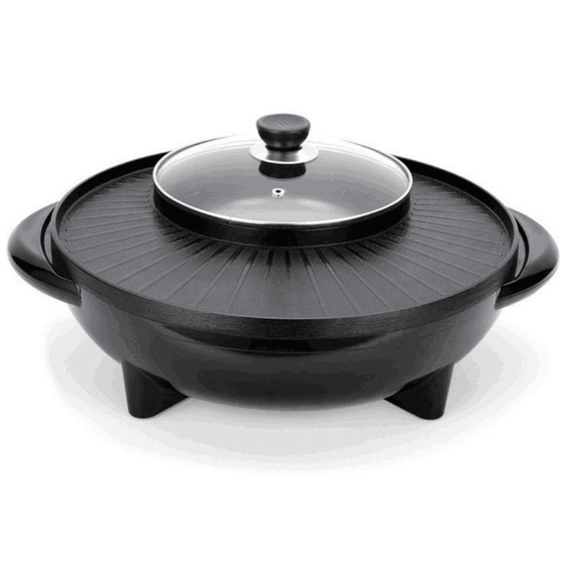 Korean Electric Hot Pot, Multifunctional Grill Pan